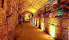 Tunnel beneath Western Wall