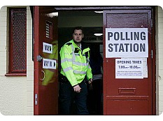 UK-polling station