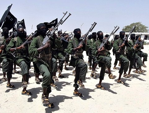 Somalia-al Shabab fighters perform military exercises.jpg