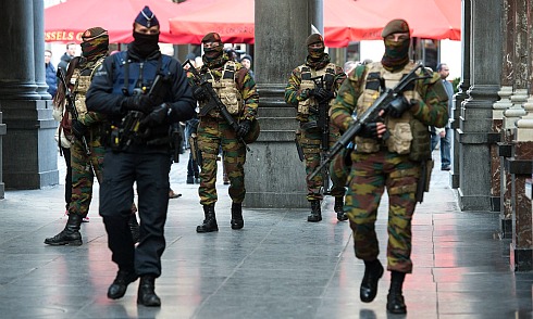 Brussels on lockdown