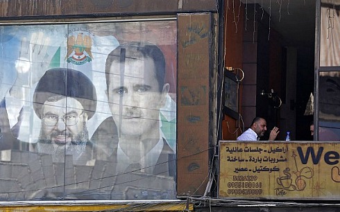 Syria-Assad & Hezbollah poster