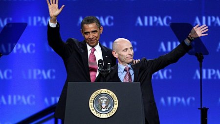 Obama & AIPAC Pres Lee 