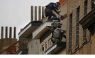 Brussels-Police raid in Molenbeek neighborhood