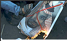 Pals burn photo of Saudi Crown Prince