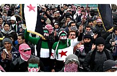 Syrians protest near Damascus on March 2, 2012.jpg