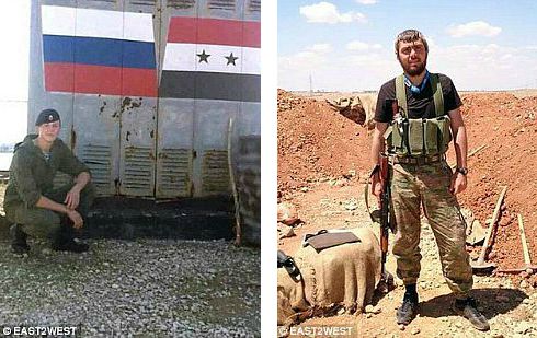 Russian soldiers in Syria