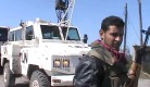 Syrian rebels steal UN carrier.jpg