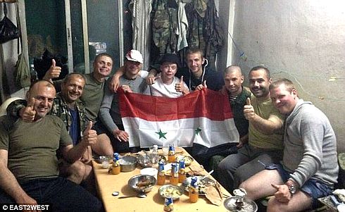 Russian soldiers in Syria