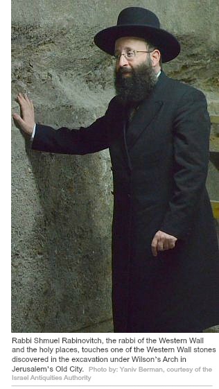 Western Wall-Rabbi of Western Wall