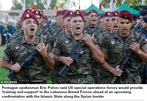 Aiding Lebanese Army 