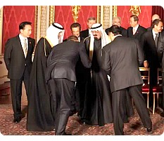 Obama bowing to Saudi King Abdullah.jpg
