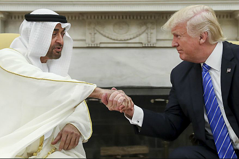 Trump & Abu Dhabi crown prince