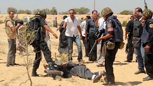 Egyptian security forces arrest militants in Sinai.jpg