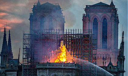 Europe-burning churches
