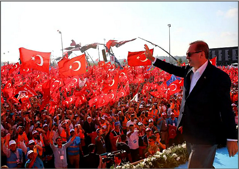Erdogan-Istanbul rally